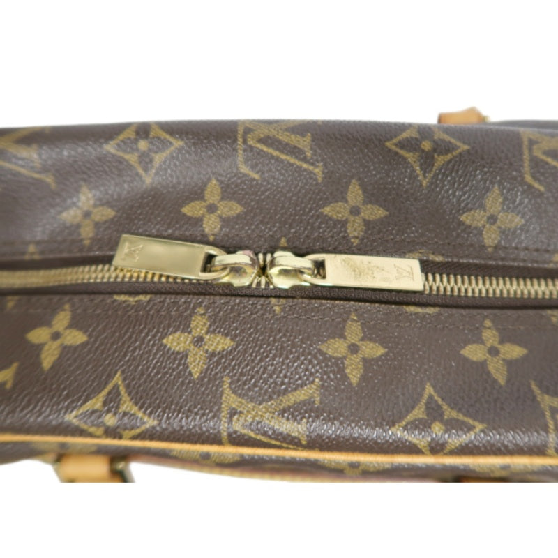 LOUIS VUITTON  Monogram Cite MM Handbag Brown