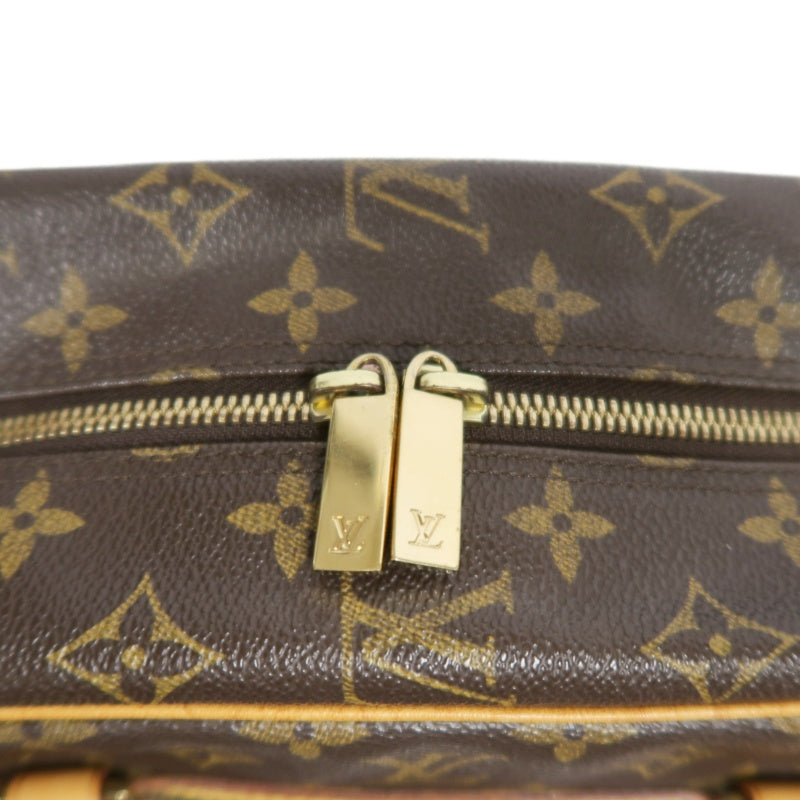 LOUIS VUITTON  Monogram Cite MM Handbag Brown