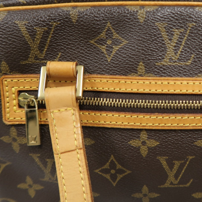 LOUIS VUITTON  Monogram Cite MM Handbag Brown