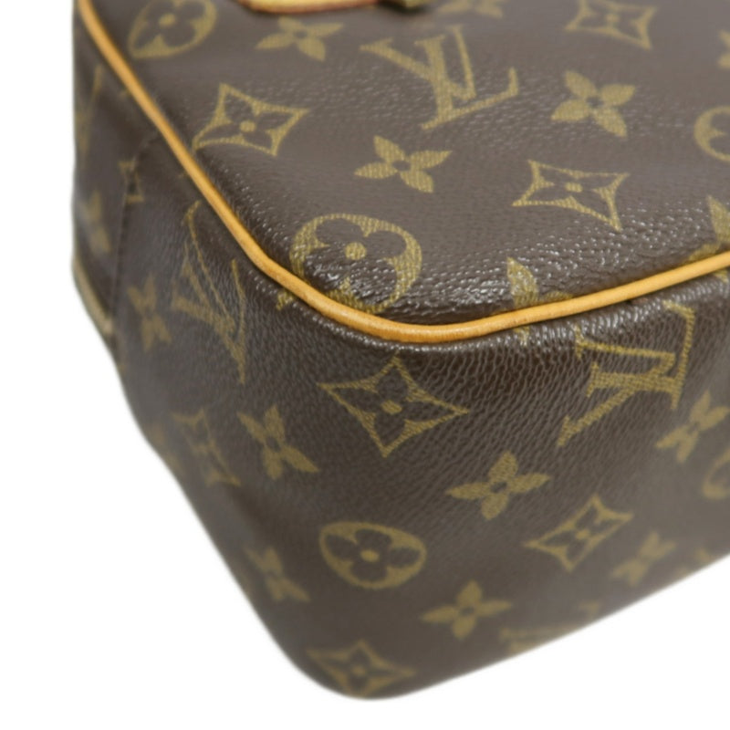 LOUIS VUITTON  Monogram Cite MM Handbag Brown