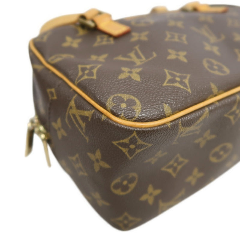 LOUIS VUITTON  Monogram Cite MM Handbag Brown