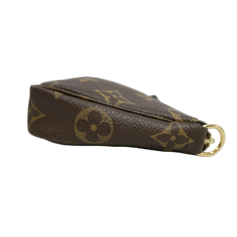 LOUIS VUITTON Monogram  Bucket PM Tote Bag Brown  Pouch
