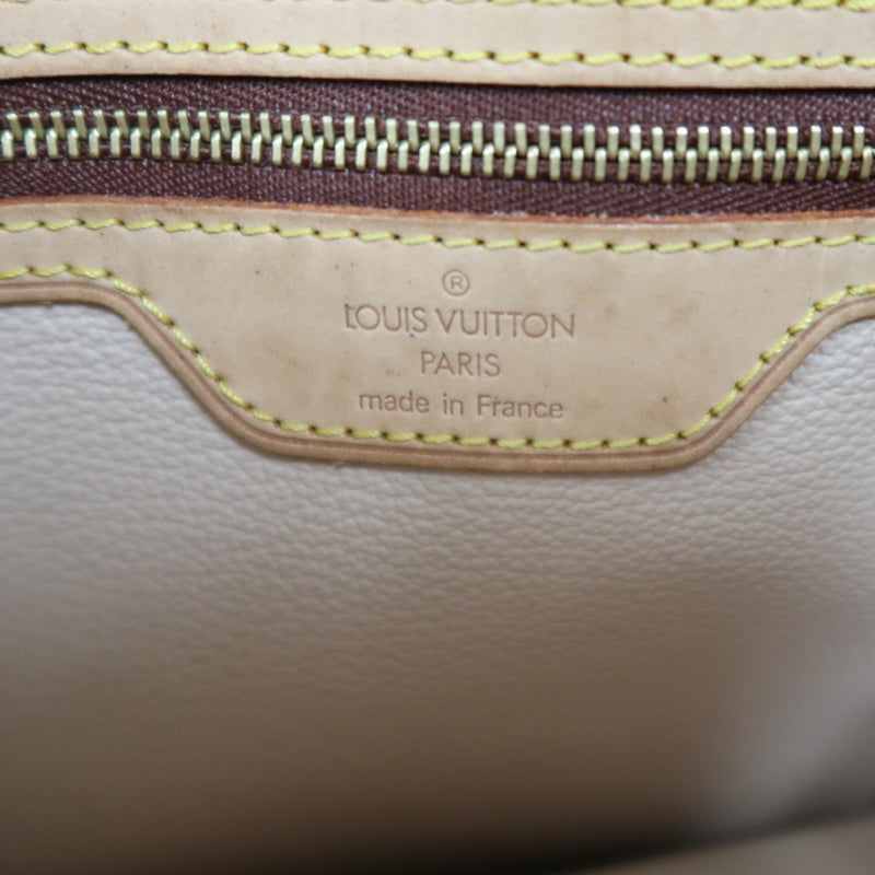 LOUIS VUITTON Monogram  Bucket PM Tote Bag Brown  Pouch