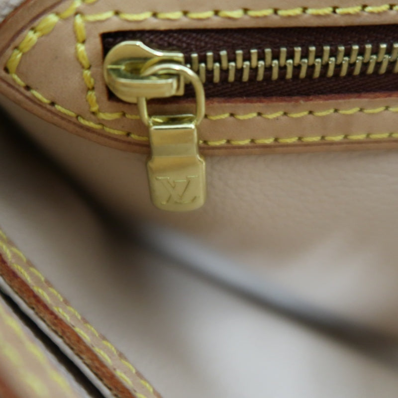 LOUIS VUITTON Monogram  Bucket PM Tote Bag Brown  Pouch