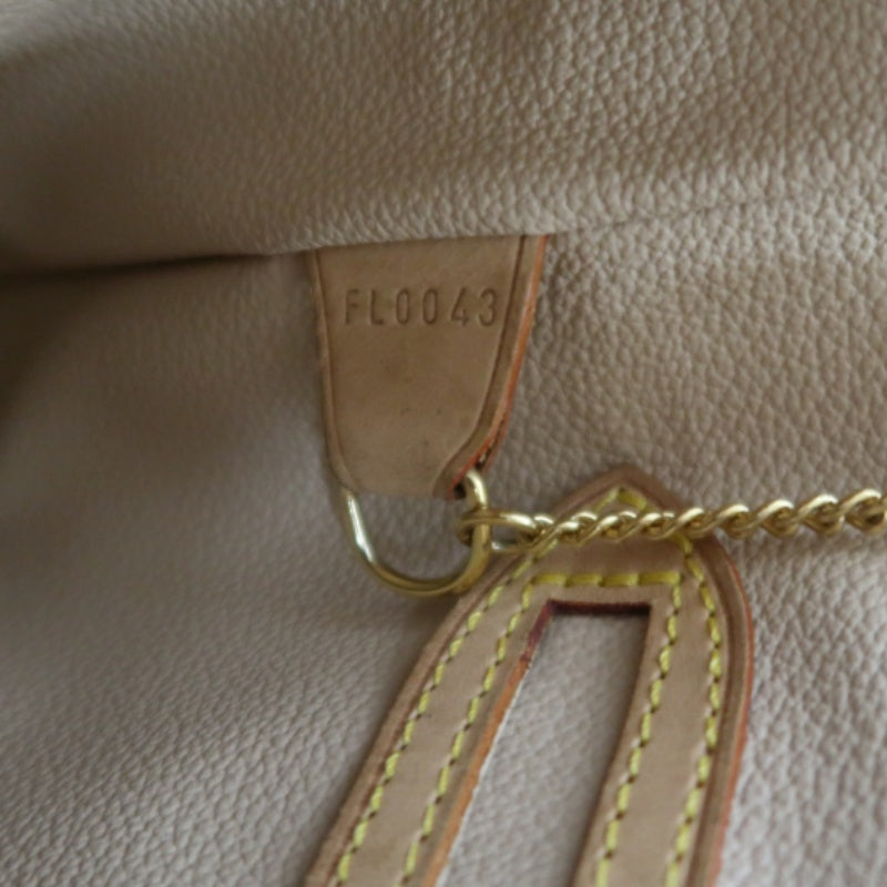 LOUIS VUITTON Monogram  Bucket PM Tote Bag Brown  Pouch