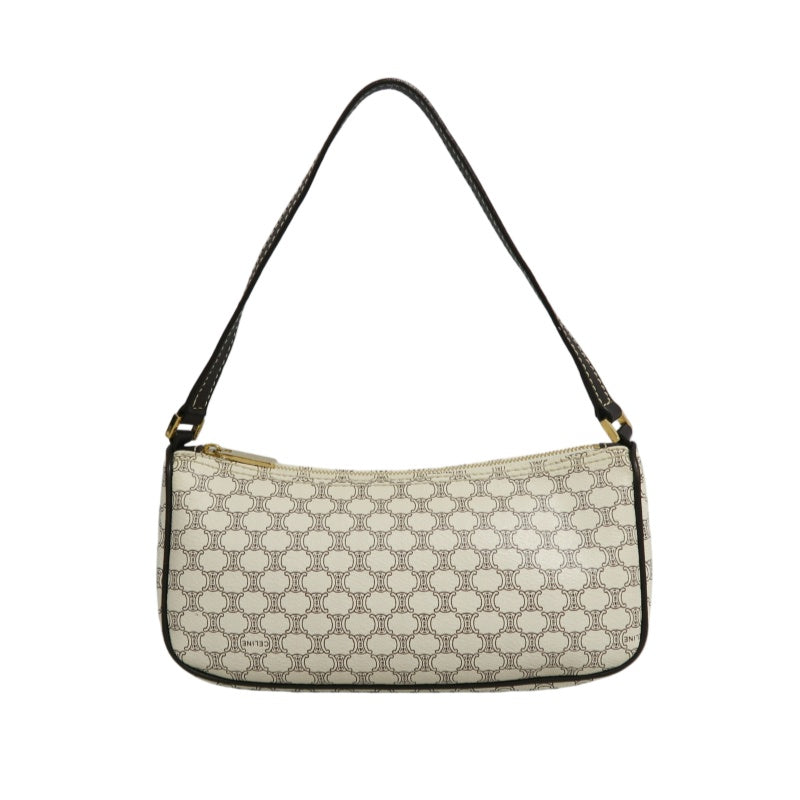 CELINE Macadam Pattern Shoulder Underarm Handbag