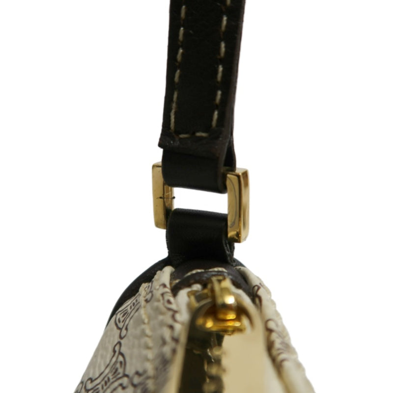 CELINE Macadam Pattern Shoulder Underarm Handbag