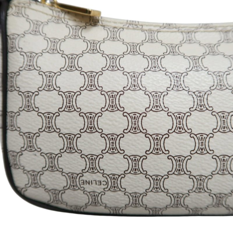 CELINE Macadam Pattern Shoulder Underarm Handbag