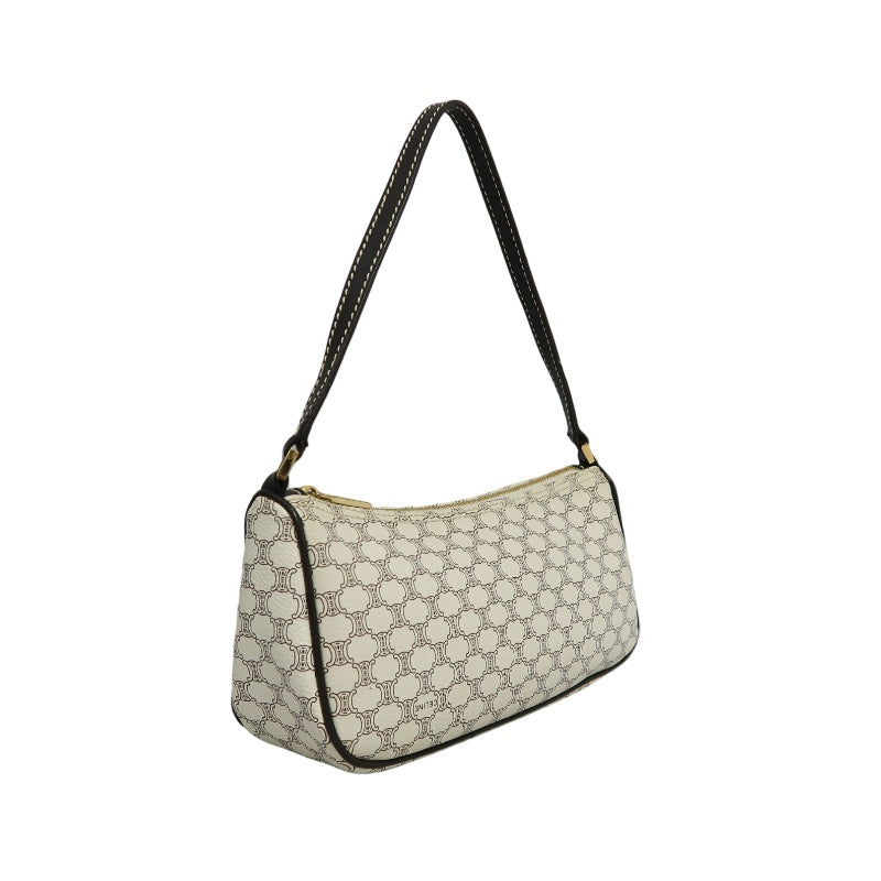 CELINE Macadam Pattern Shoulder Underarm Handbag