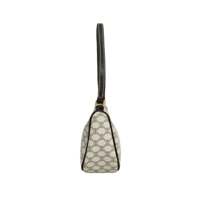 CELINE Macadam Pattern Shoulder Underarm Handbag