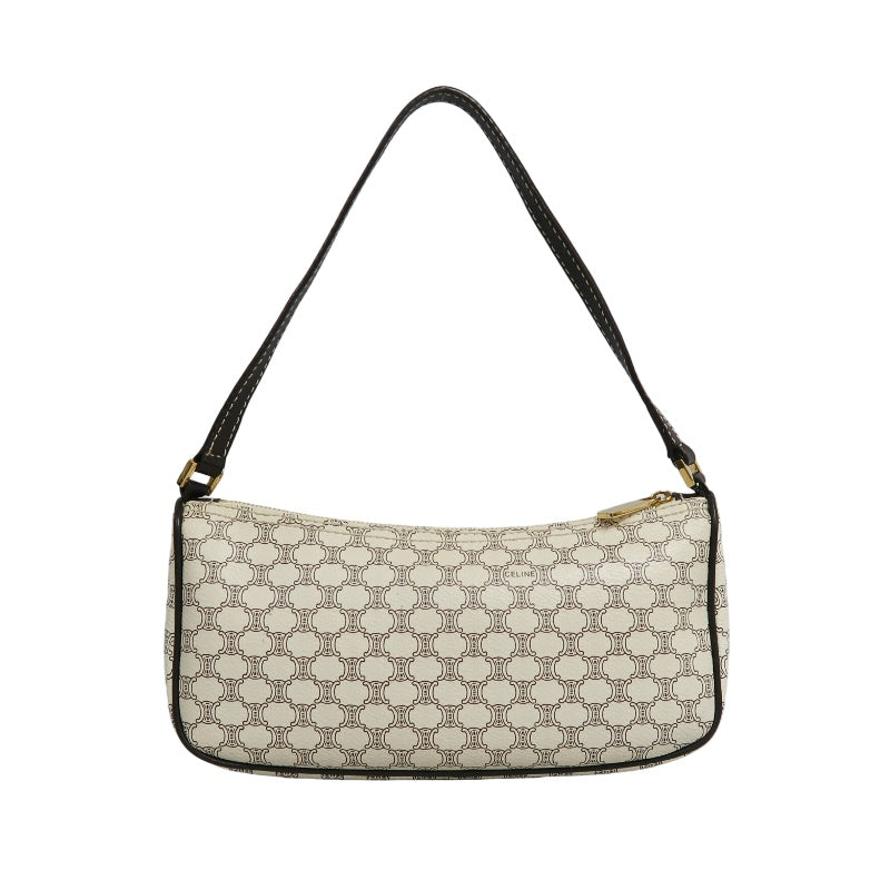 CELINE Macadam Pattern Shoulder Underarm Handbag