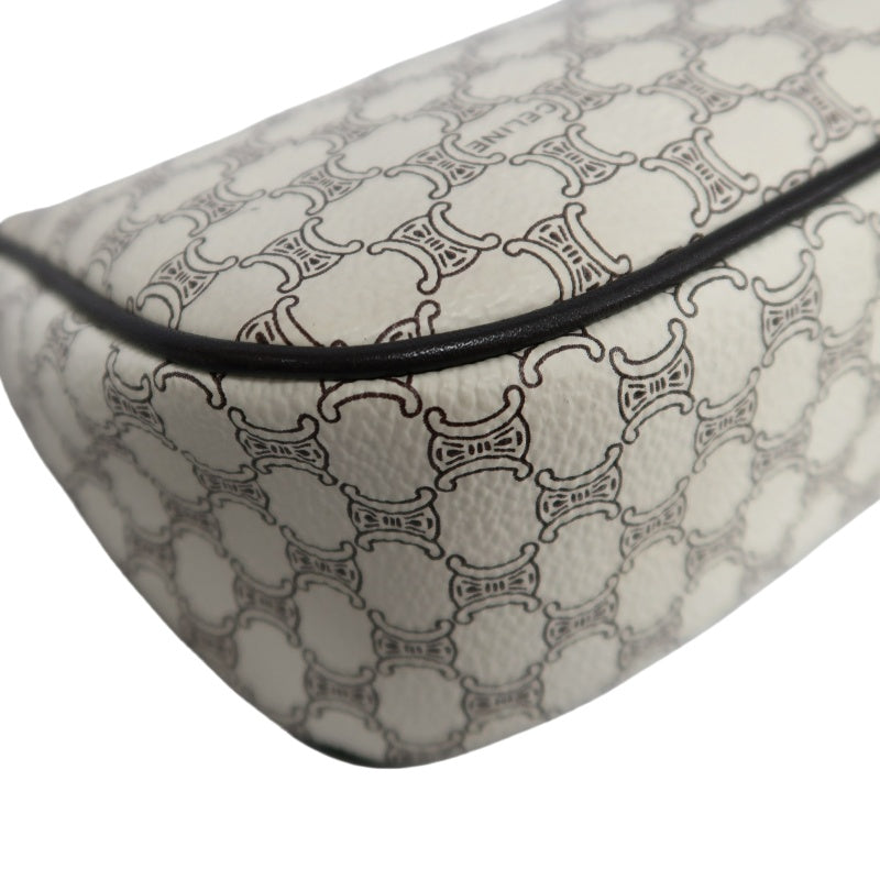 CELINE Macadam Pattern Shoulder Underarm Handbag