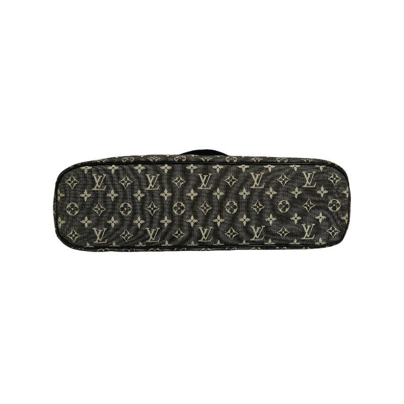LOUIS VUITTON LV Monogram Mini Lucille PM 　Handbag 　Black　 Name Tag