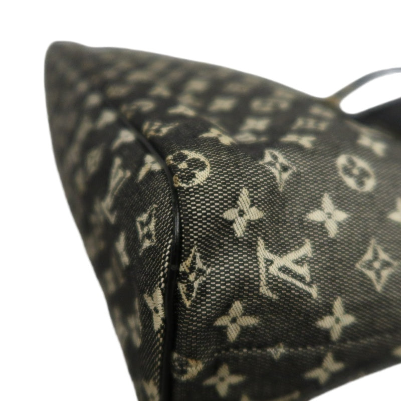 LOUIS VUITTON LV Monogram Mini Lucille PM 　Handbag 　Black　 Name Tag