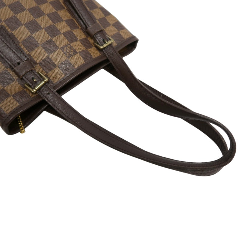 LOUIS VUITTON Damier Mare Bucket Tote Bag Brown  Pouch