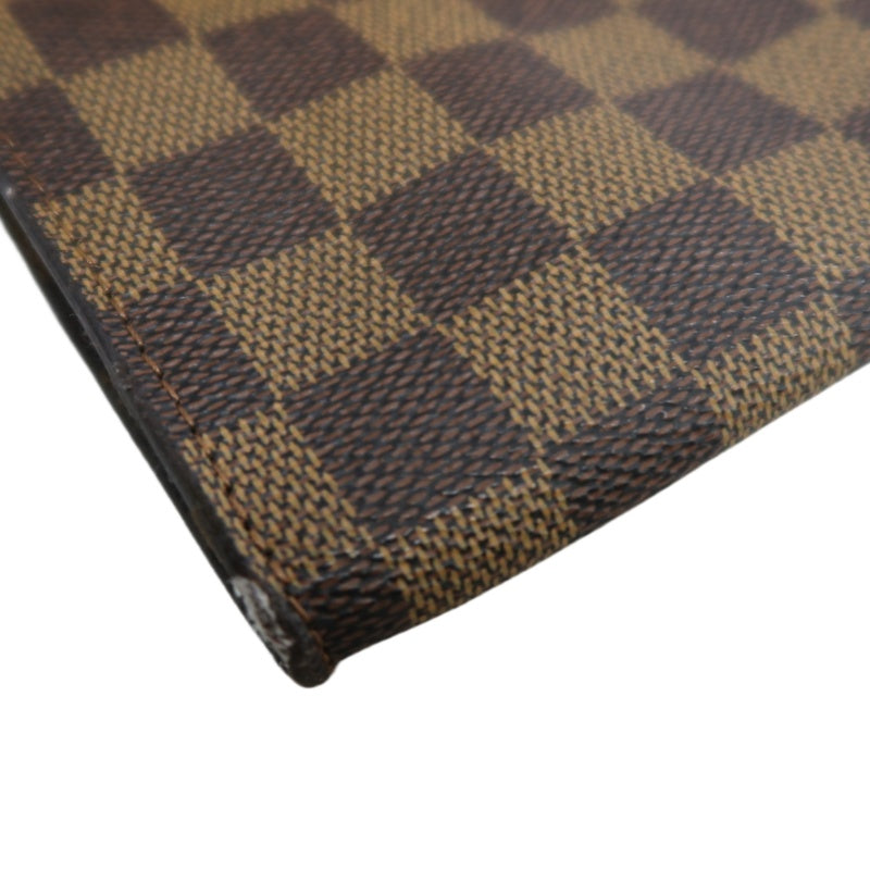 LOUIS VUITTON Damier Mare Bucket Tote Bag Brown  Pouch