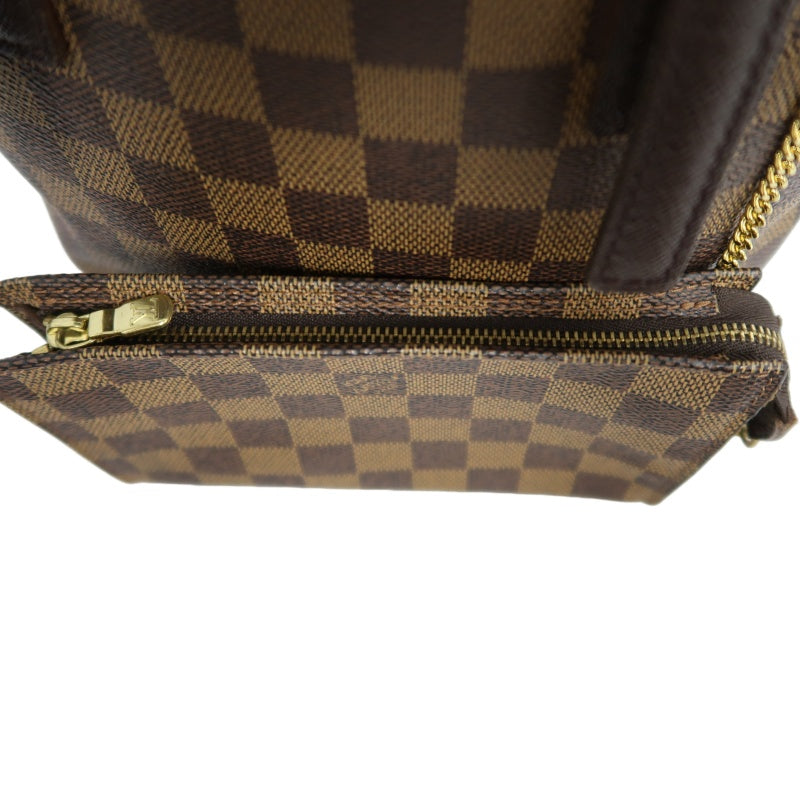 LOUIS VUITTON Damier Mare Bucket Tote Bag Brown  Pouch