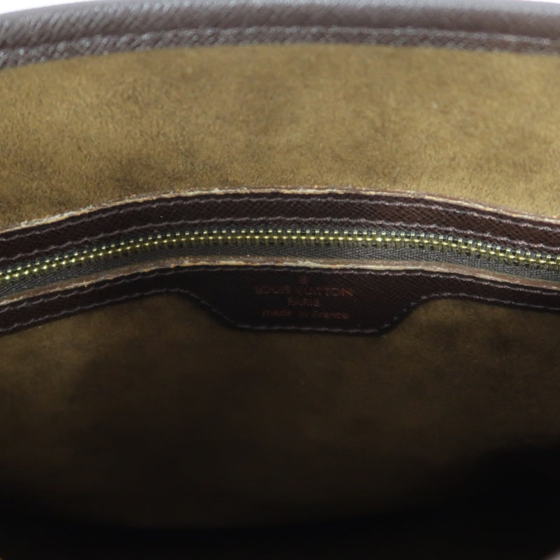 LOUIS VUITTON Damier Mare Bucket Tote Bag Brown  Pouch