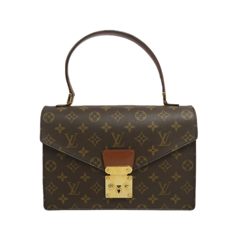 LOUIS VUITTON Monogram Concorde Handbag 　Brown