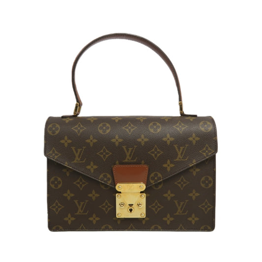 LOUIS VUITTON Monogram Concorde Handbag 　Brown