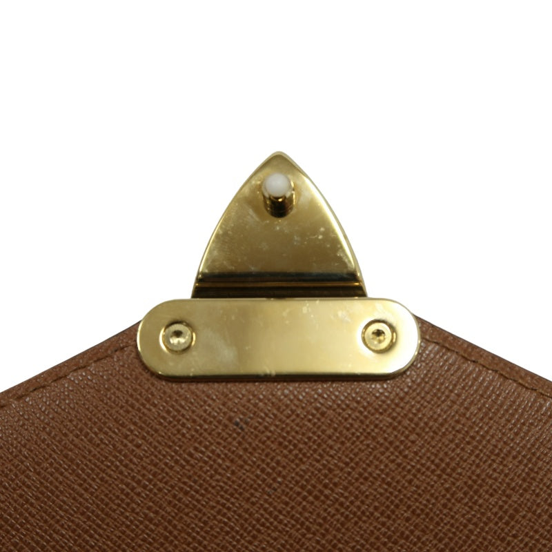 LOUIS VUITTON Monogram Concorde Handbag 　Brown