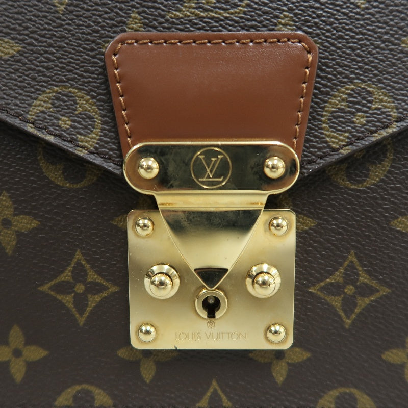 LOUIS VUITTON Monogram Concorde Handbag 　Brown