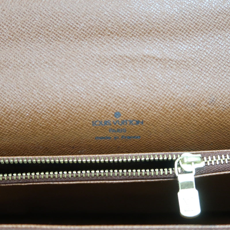 LOUIS VUITTON Monogram Concorde Handbag 　Brown