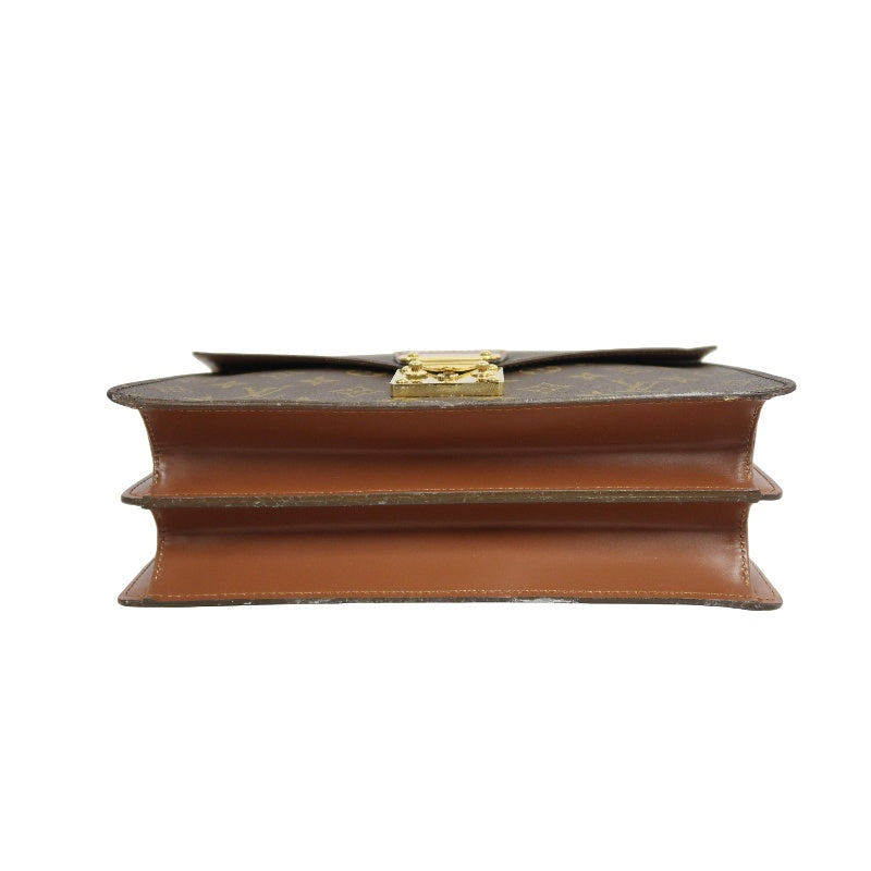 LOUIS VUITTON Monogram Concorde Handbag 　Brown