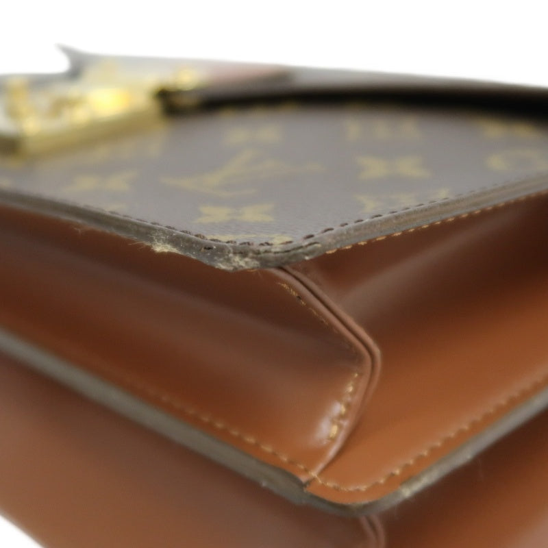 LOUIS VUITTON Monogram Concorde Handbag 　Brown
