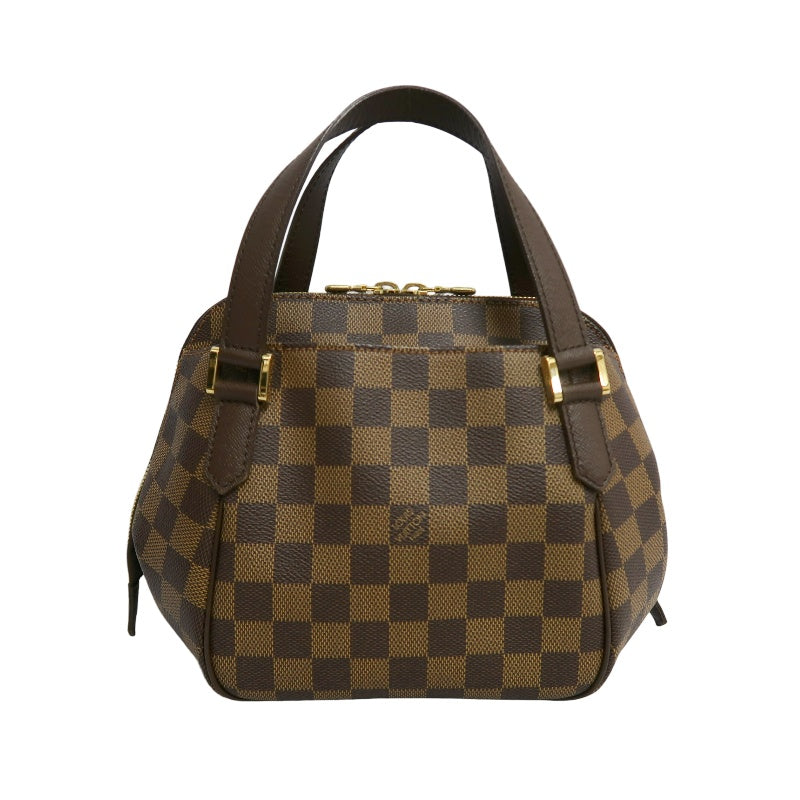 LOUIS VUITTON Damier Berkeley PM Handbag 　Brown