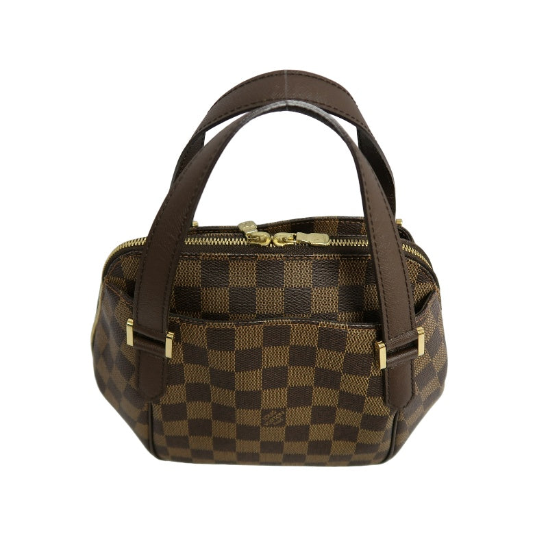 LOUIS VUITTON Damier Berkeley PM Handbag 　Brown