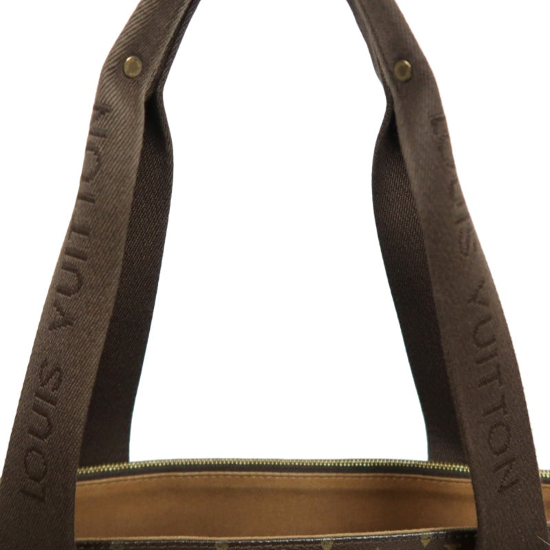LOUIS VUITTON Monogram Cabas Bobour Tote Bag  Grey