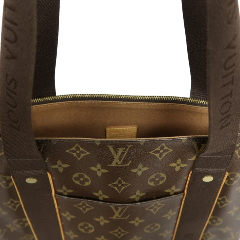 LOUIS VUITTON Monogram Cabas Bobour Tote Bag  Grey