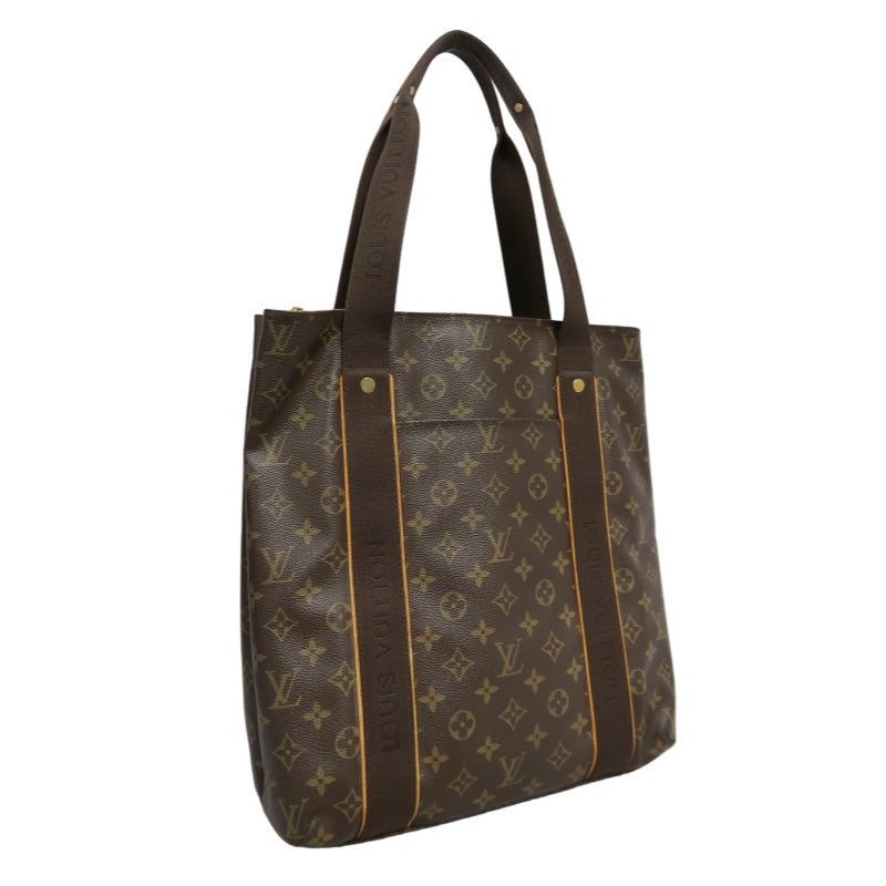 LOUIS VUITTON Monogram Cabas Bobour Tote Bag  Grey