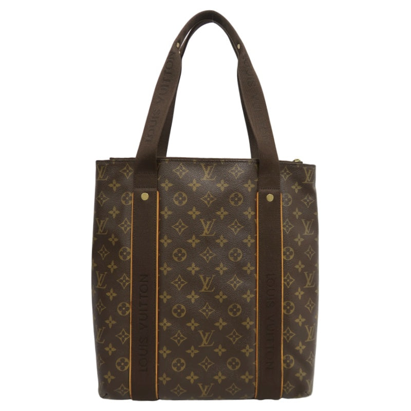 LOUIS VUITTON Monogram Cabas Bobour Tote Bag  Grey
