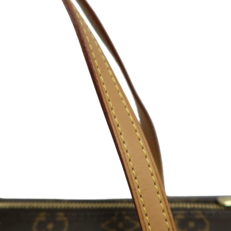LOUIS VUITTON  Monogram  Papillon 26 Cylindrical Handbag Brown