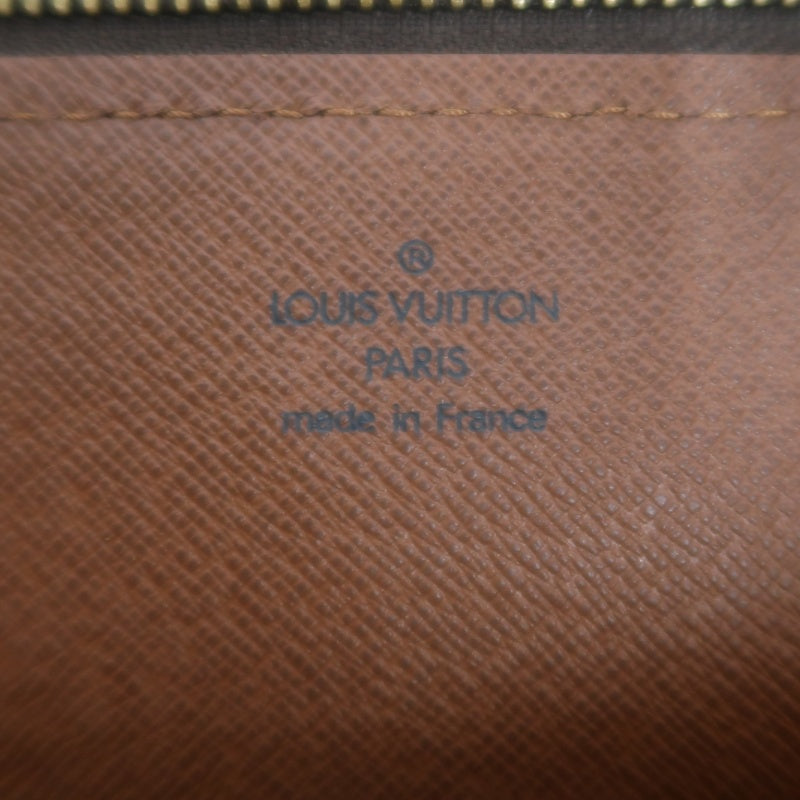 LOUIS VUITTON  Monogram  Papillon 26 Cylindrical Handbag Brown