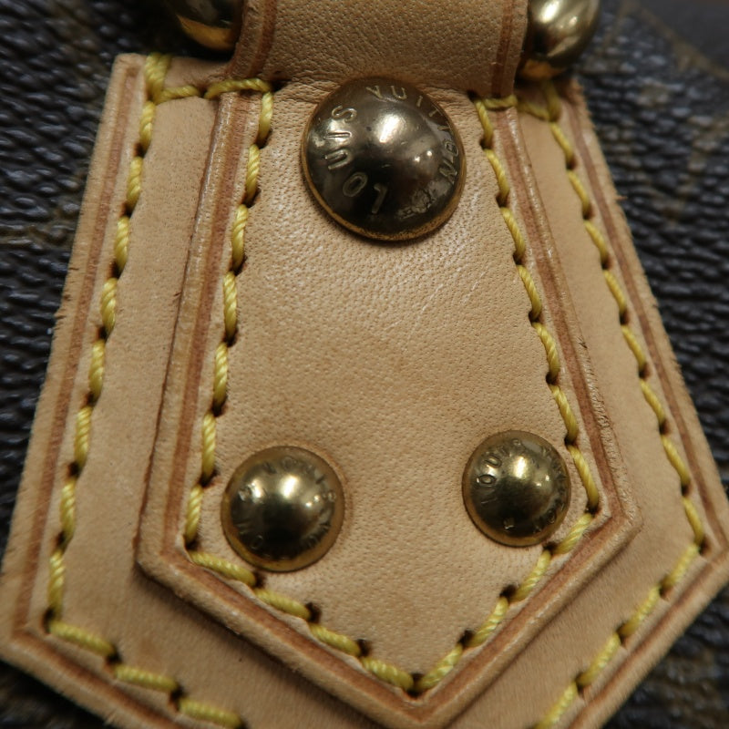 LOUIS VUITTON Monogram Manhattan PM Handbag Brown