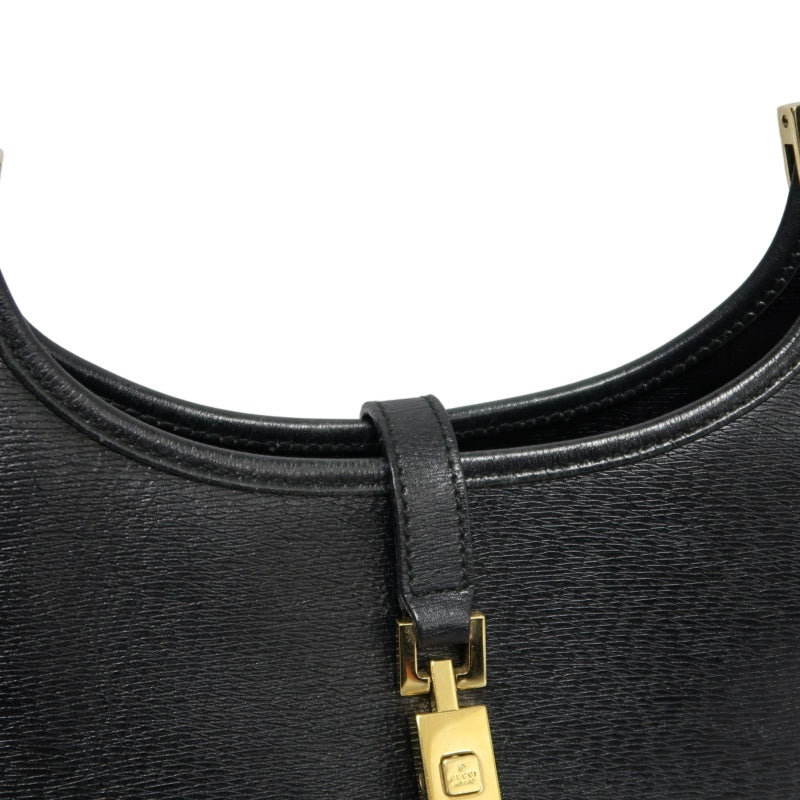 GUCCI Jackie Top Handle Shoulder Bag Black