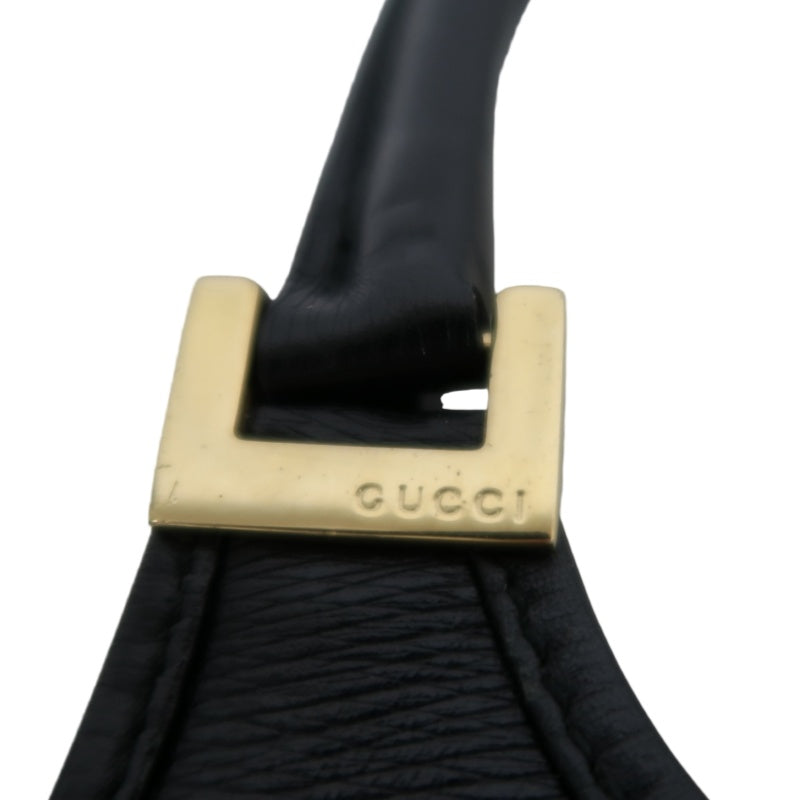 GUCCI Jackie Top Handle Shoulder Bag Black