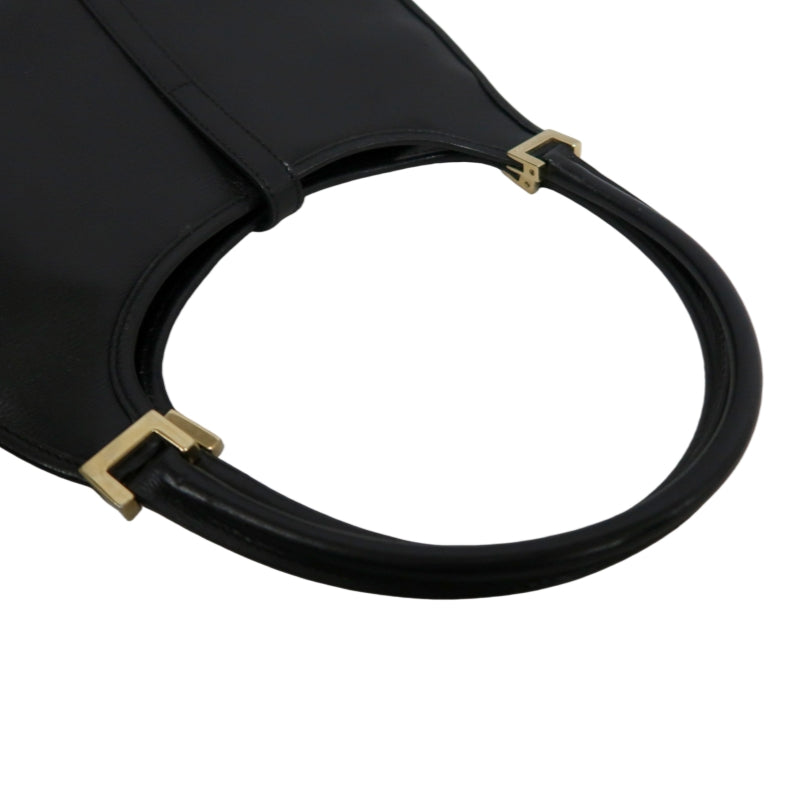 GUCCI Jackie Top Handle Shoulder Bag Black