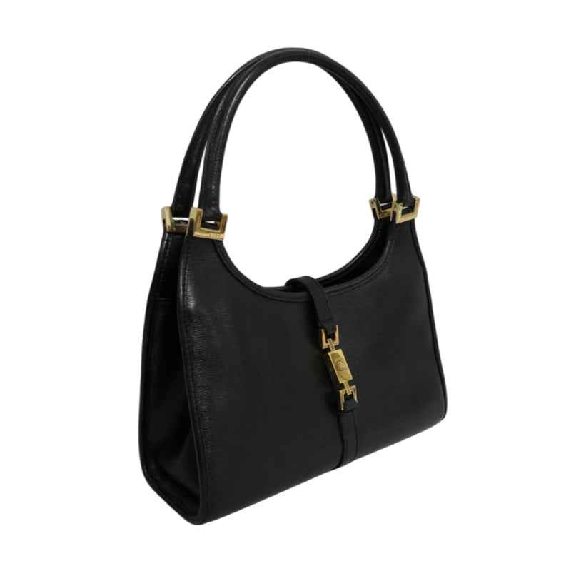 GUCCI Jackie Top Handle Shoulder Bag Black