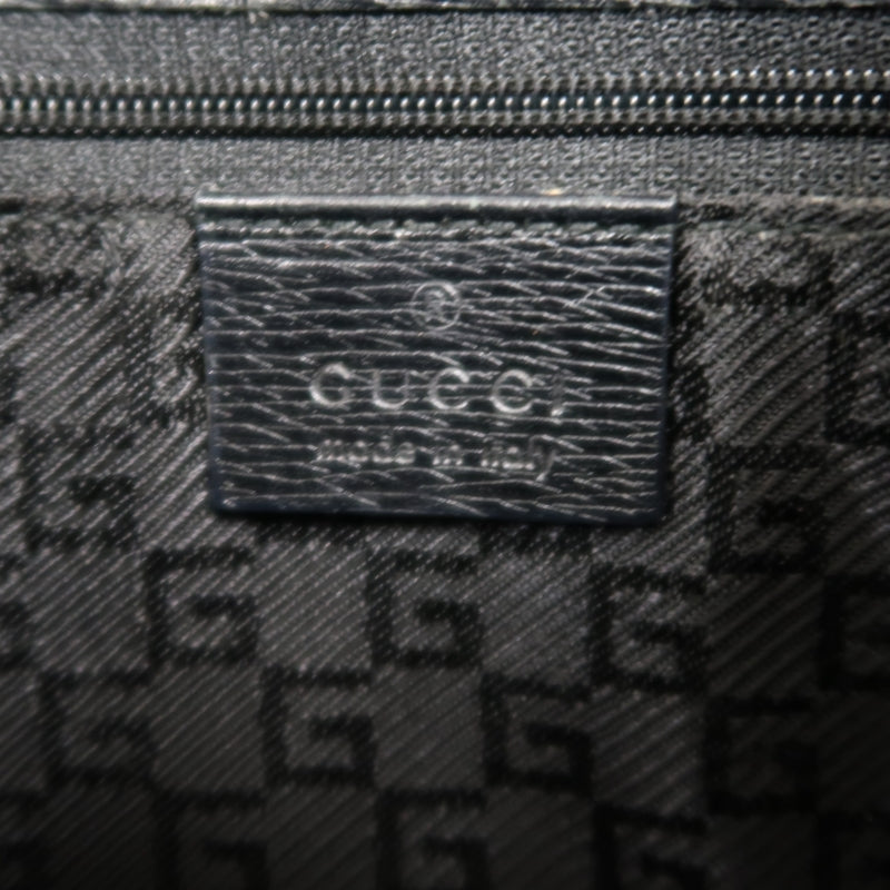 GUCCI Jackie Top Handle Shoulder Bag Black
