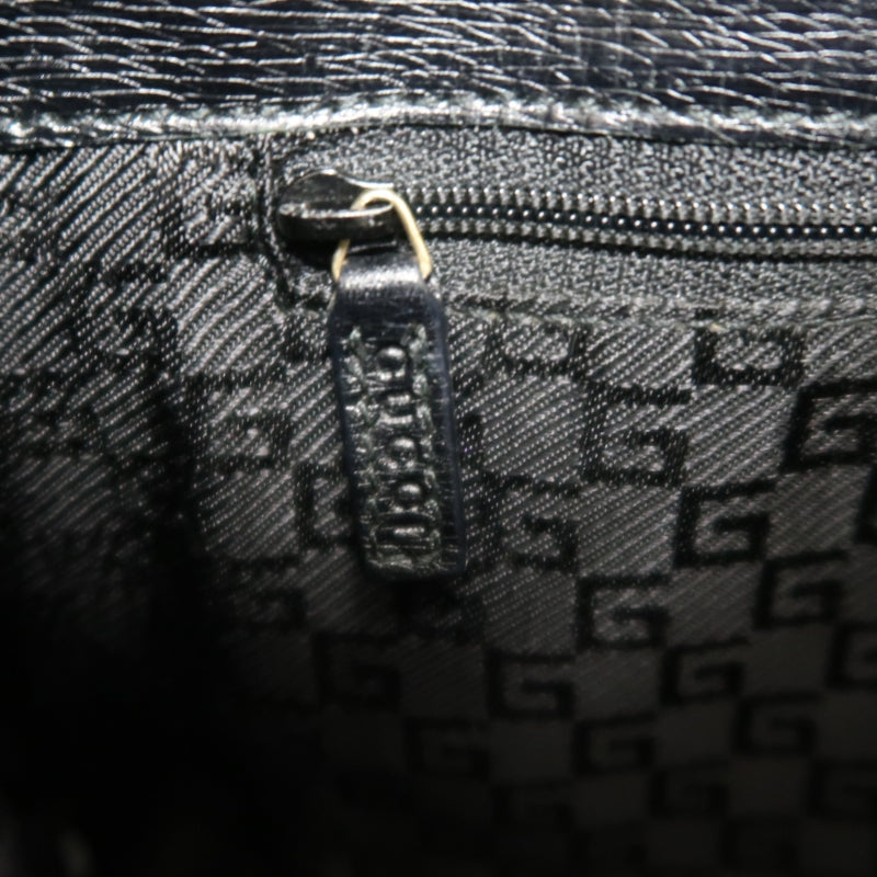 GUCCI Jackie Top Handle Shoulder Bag Black