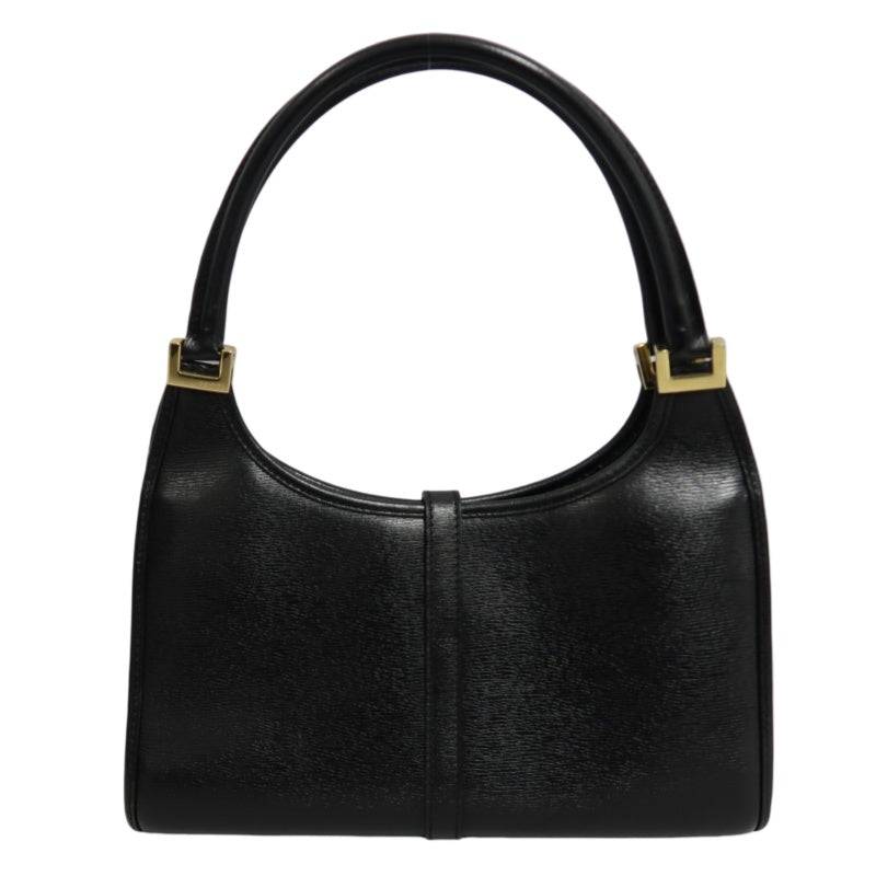 GUCCI Jackie Top Handle Shoulder Bag Black