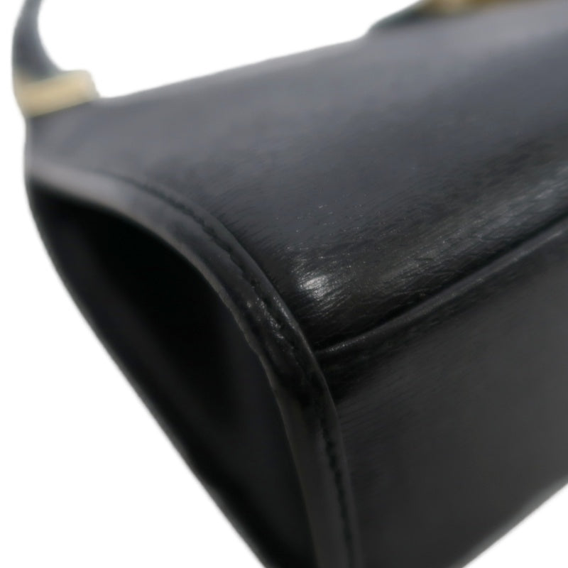 GUCCI Jackie Top Handle Shoulder Bag Black