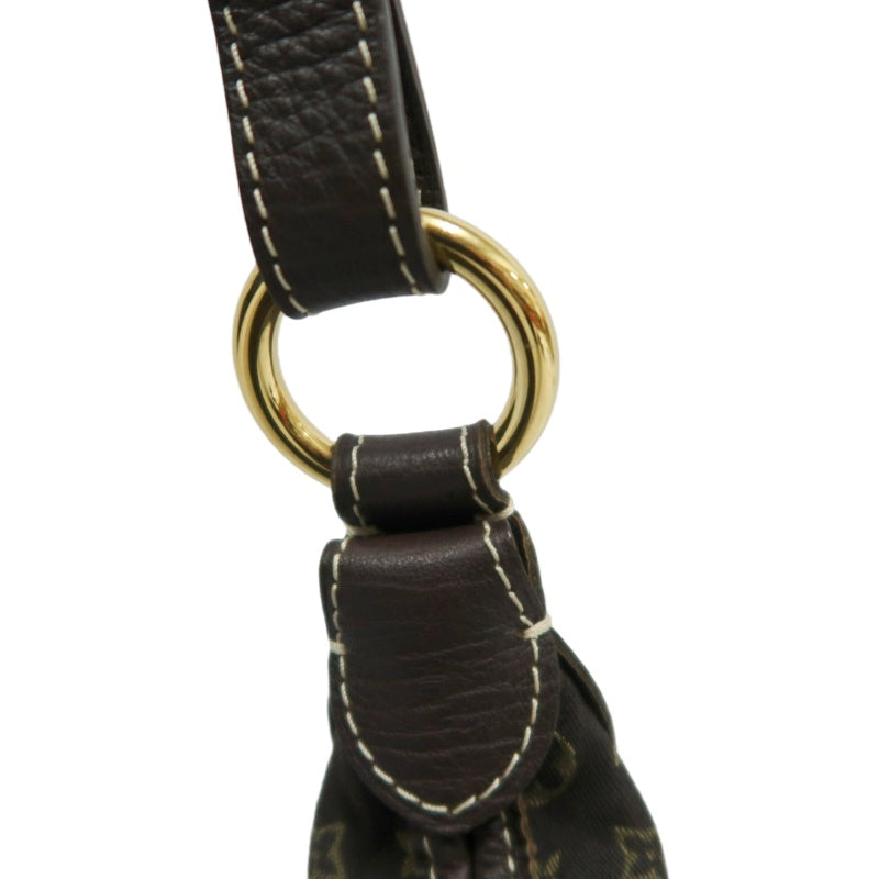 LOUIS VUITTON Monogram Mini Lin Manon MM Shoulder Bag Grey