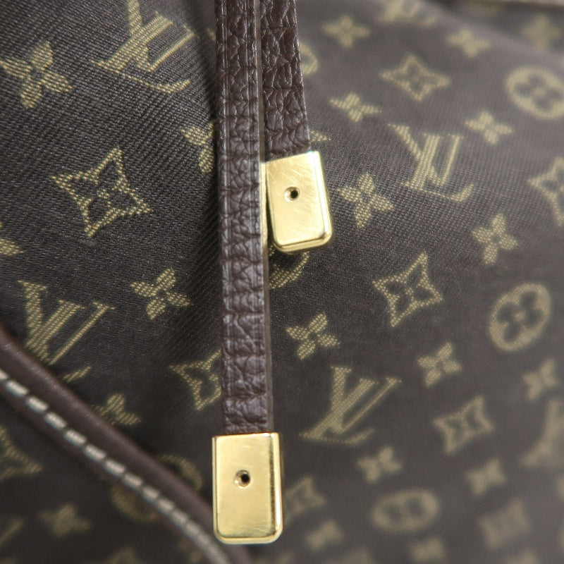 LOUIS VUITTON Monogram Mini Lin Manon MM Shoulder Bag Grey