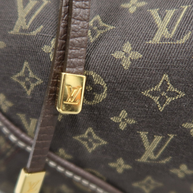 LOUIS VUITTON Monogram Mini Lin Manon MM Shoulder Bag Grey