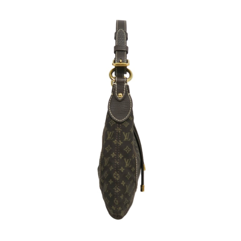 LOUIS VUITTON Monogram Mini Lin Manon MM Shoulder Bag Grey